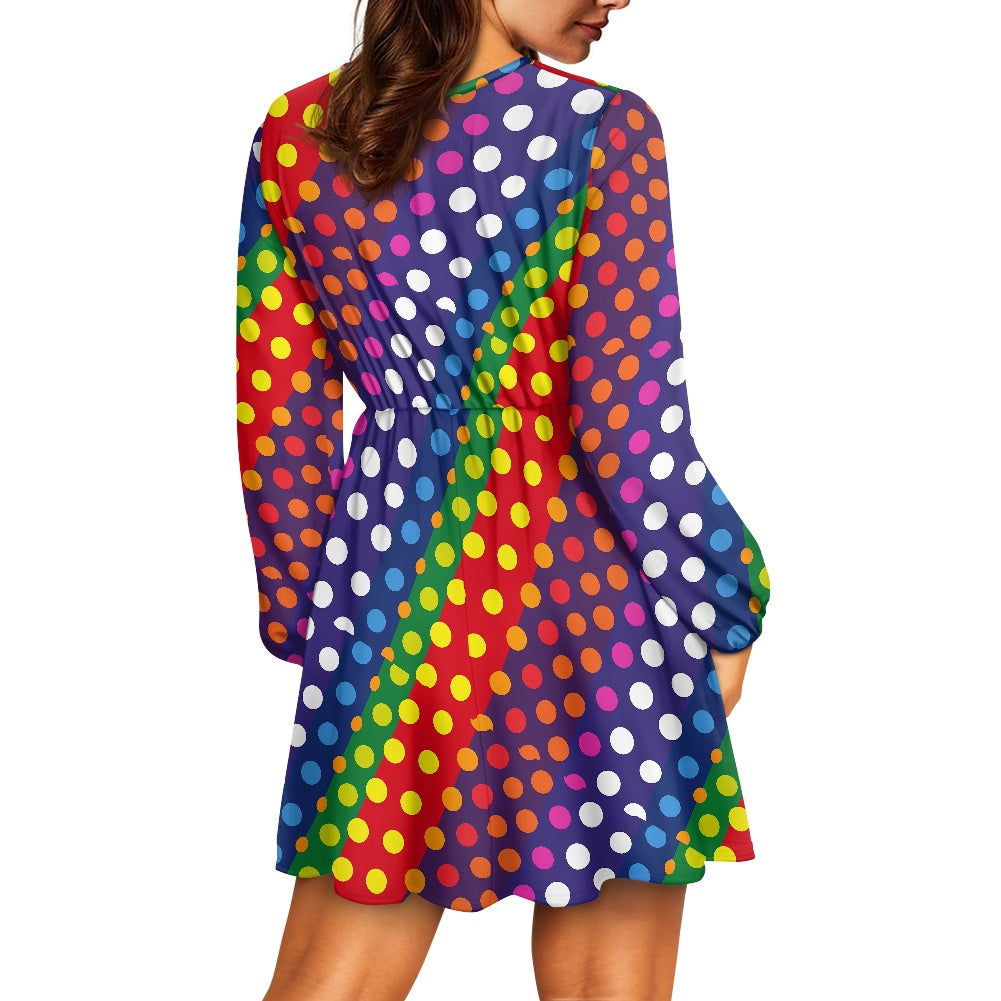 Women's V-neck dress