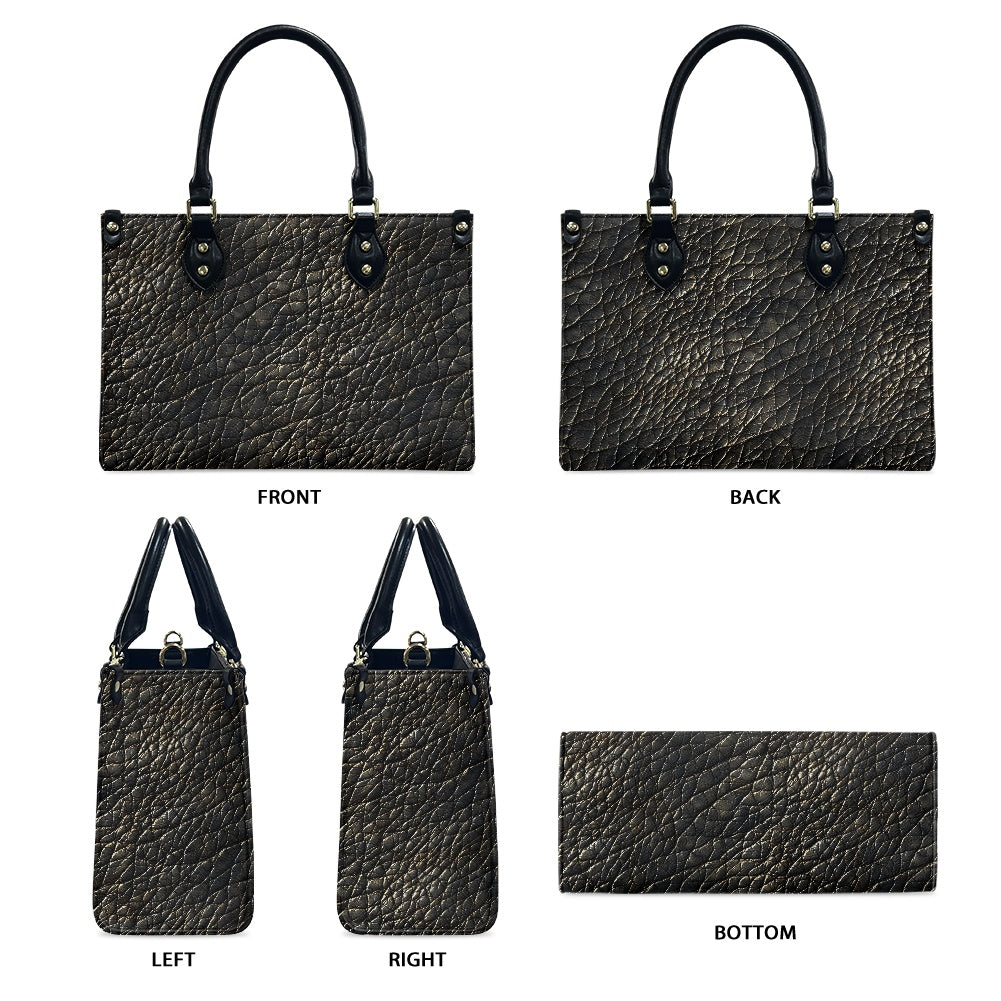 Tactile Sophistication: Designer Women's PU Leather Twill Handbags