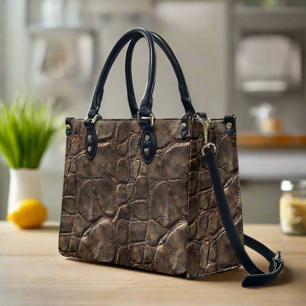 The Voyager Tote - Durable and stylish, perfect for adventurers. Women's PU Leather Twill Handbag