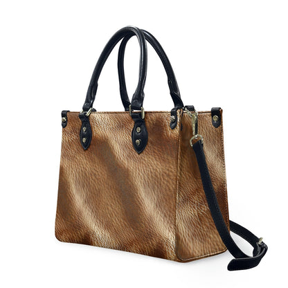 Women's PU leather twill handbag