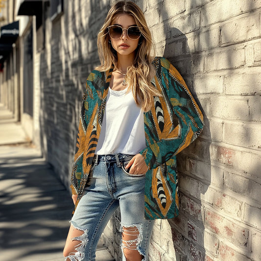 Long-sleeved cardigan jacket