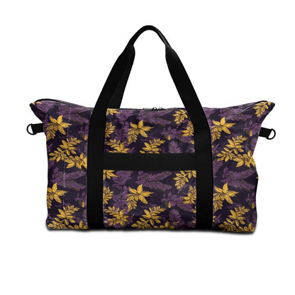 Lauae Purple and Yellow Lightweight luggage