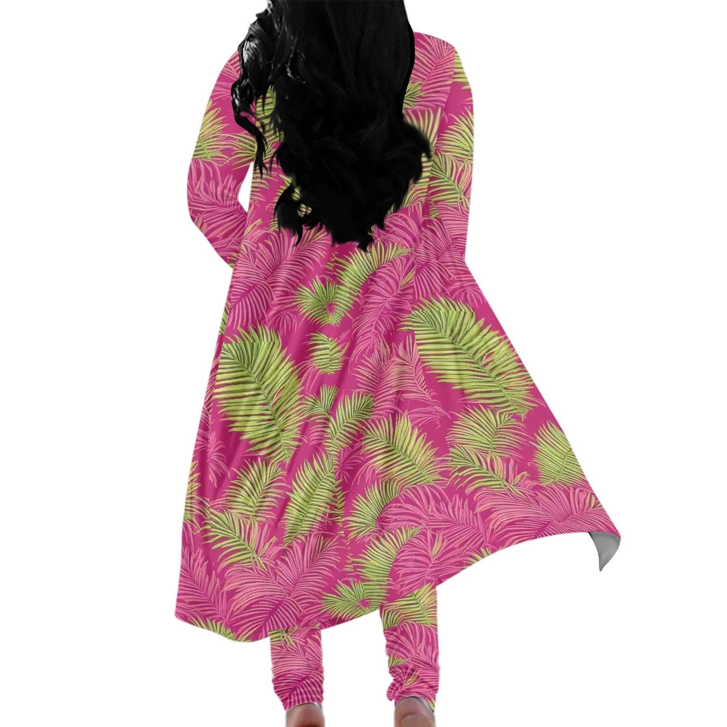 Women's Long-Sleeved Cloak Set