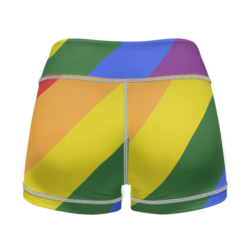 Handmade LGBTQ Rainbow Pride Yoga Pants | Eco-Friendly, Designed in USA
