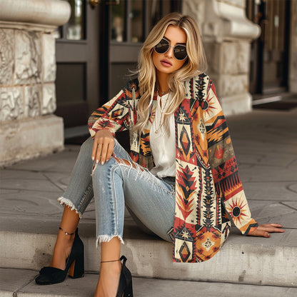 Long-sleeved cardigan jacket