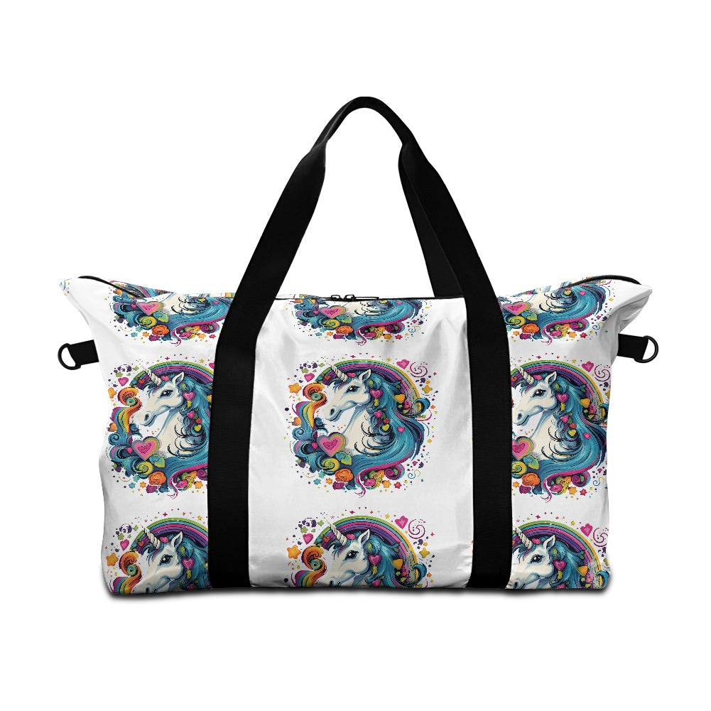 Unicorn Lightweight luggage white ONESIZE