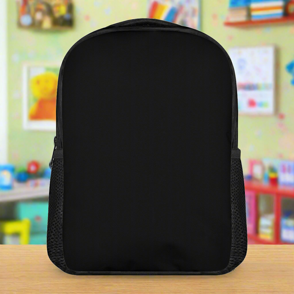 Black 12 Inch Toddler Felt Backpack