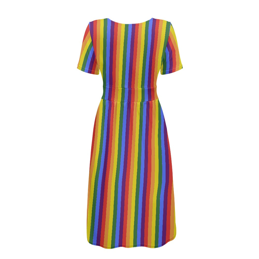 Rainbow Ladies dress