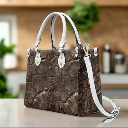 The Voyager Tote - Durable and stylish, perfect for adventurers. Women's PU Leather Twill Handbag