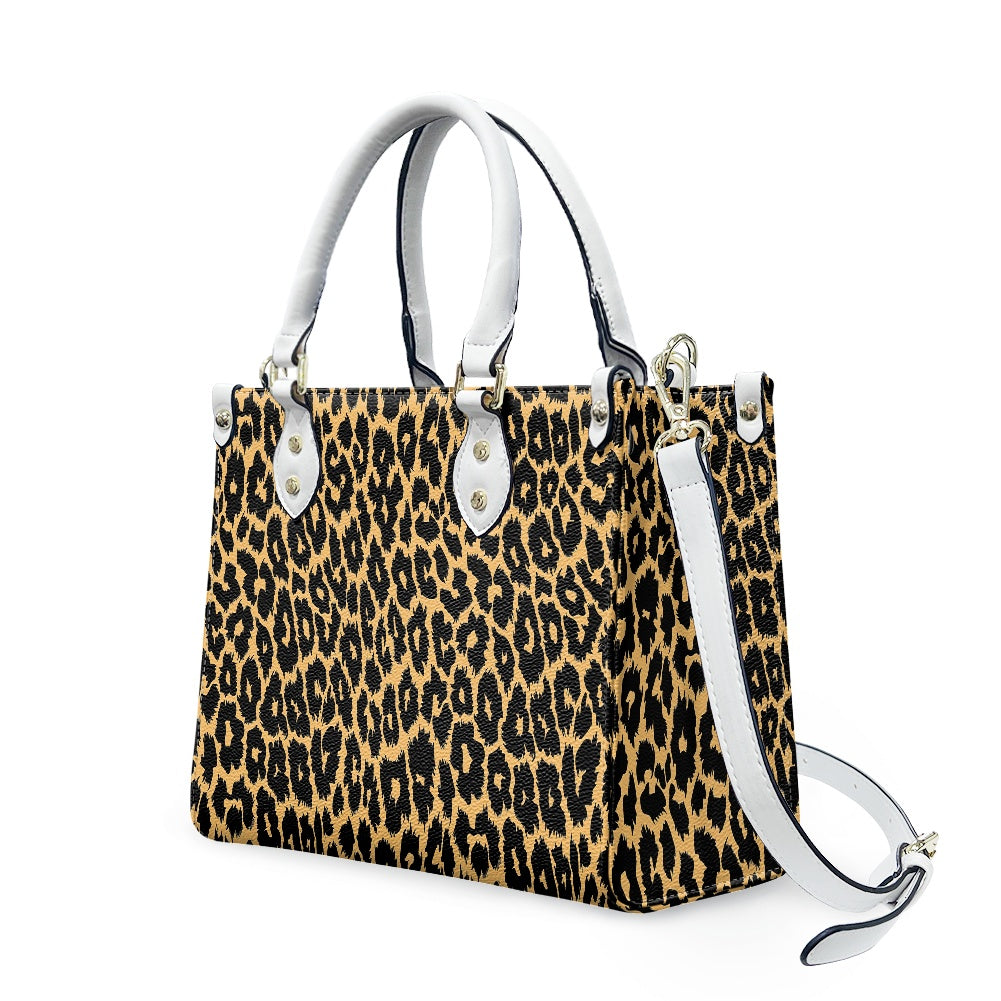 Women's PU leather twill handbag