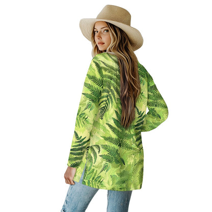 Long-sleeved cardigan jacket