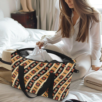 American Indian Stripe pattern Lightweight luggage
