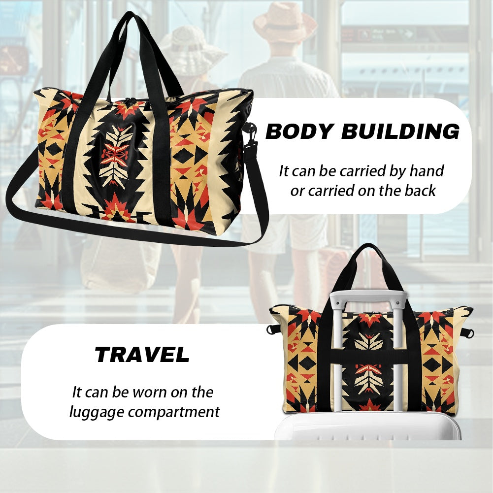 American Indian pattern Lightweight luggage