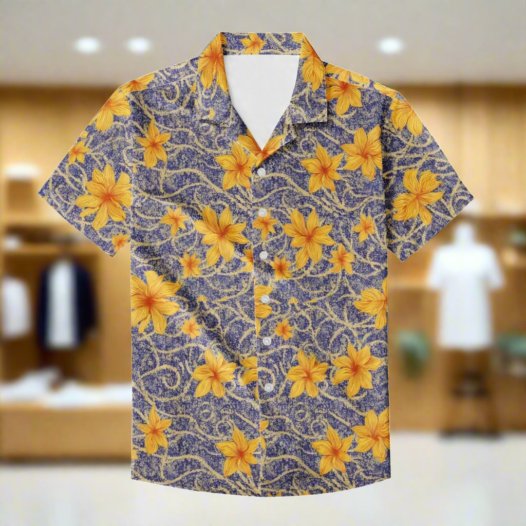 Vintage Mens Hawaiian Shirt | Men's Hawaiian Shirt