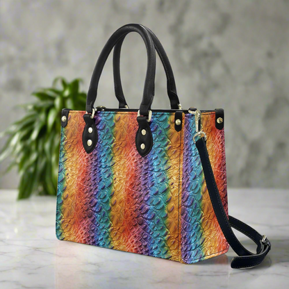 Ostrich Rainbow Pride Women's PU leather twill handbag