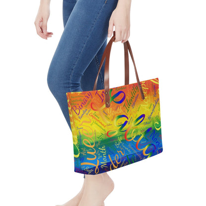 LGBTQ Word Cloud Women's Tote Bag