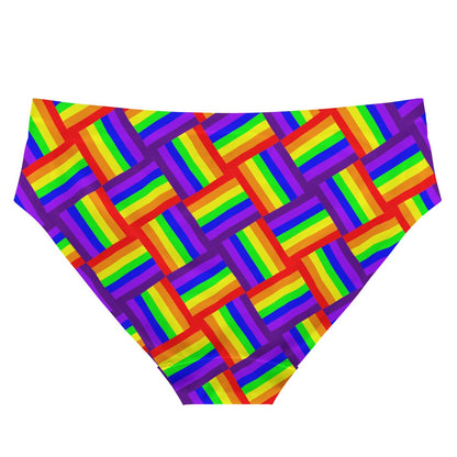 Rainbow Weave Women's Bikini Briefs