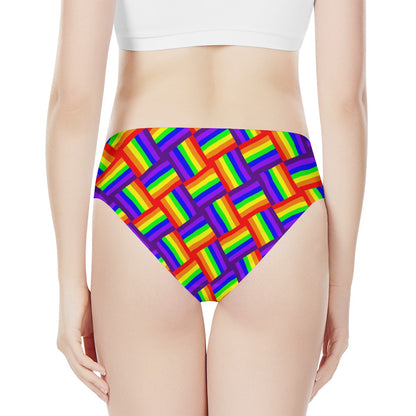Rainbow Weave Women's Bikini Briefs