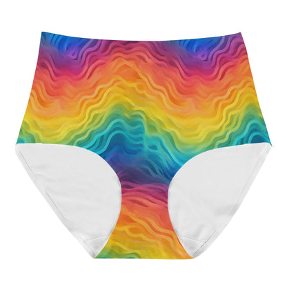 Rainbow Pride - LGBTQ Women's High Waisted Briefs