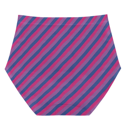Bisexual Pride Women's High Waisted Briefs