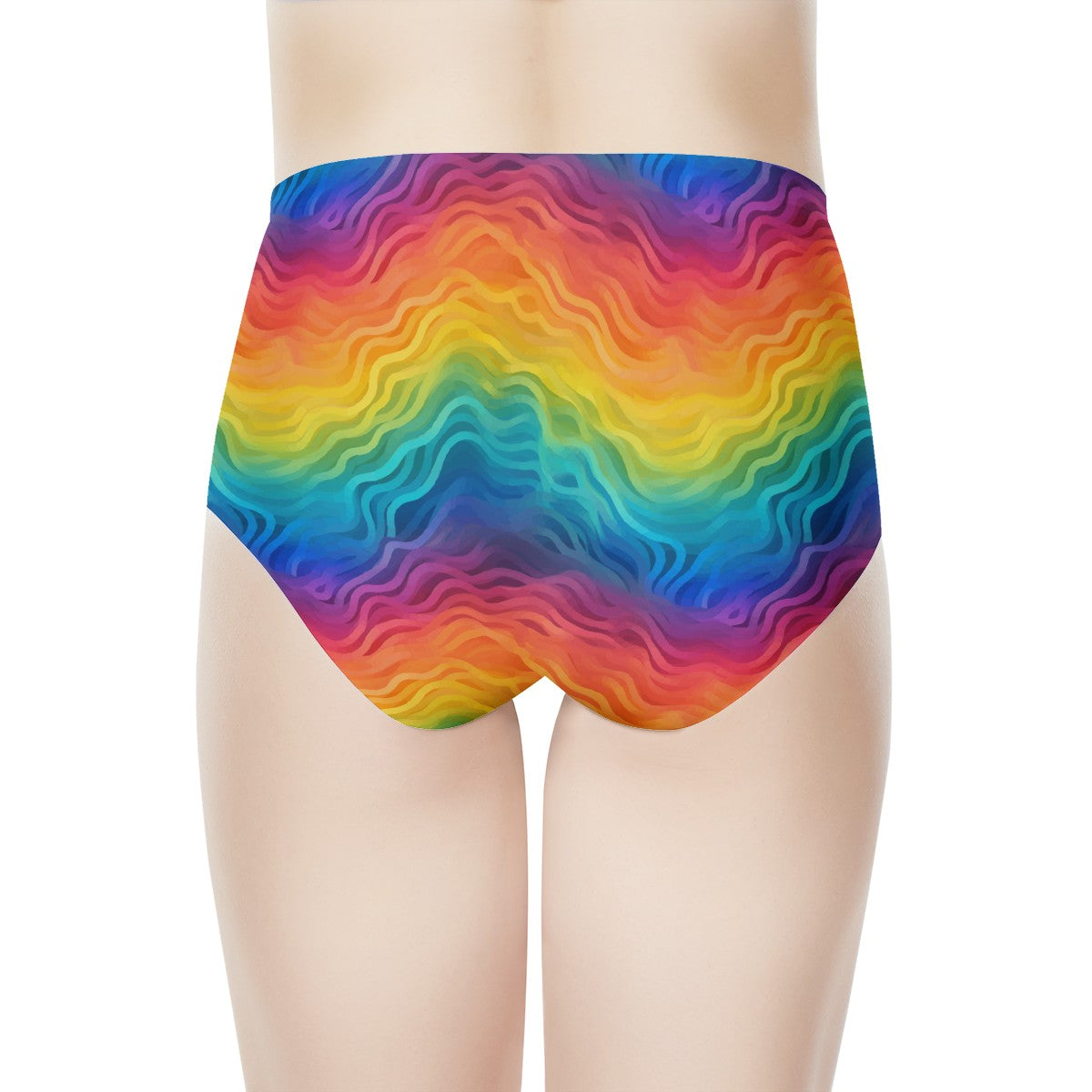 Rainbow Pride - LGBTQ Women's High Waisted Briefs