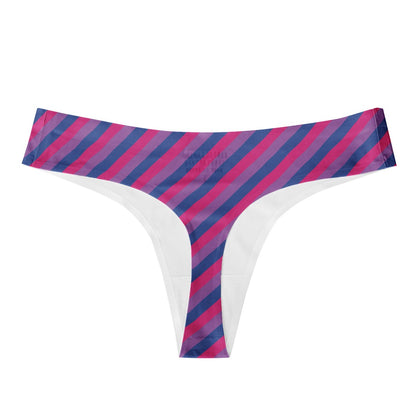 Bisexual Pride Women's All Over Print Thongs