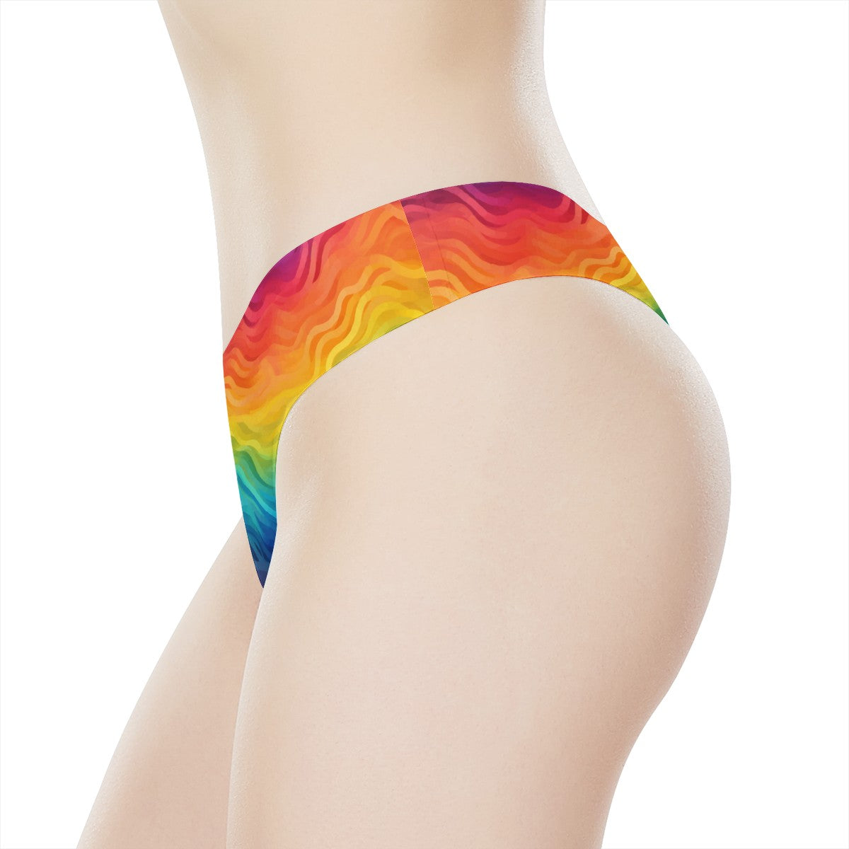 Rainbow Pride - LGBTQ Women's All Over Print Thongs