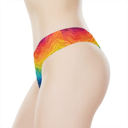 Rainbow Pride - LGBTQ Women's All Over Print Thongs