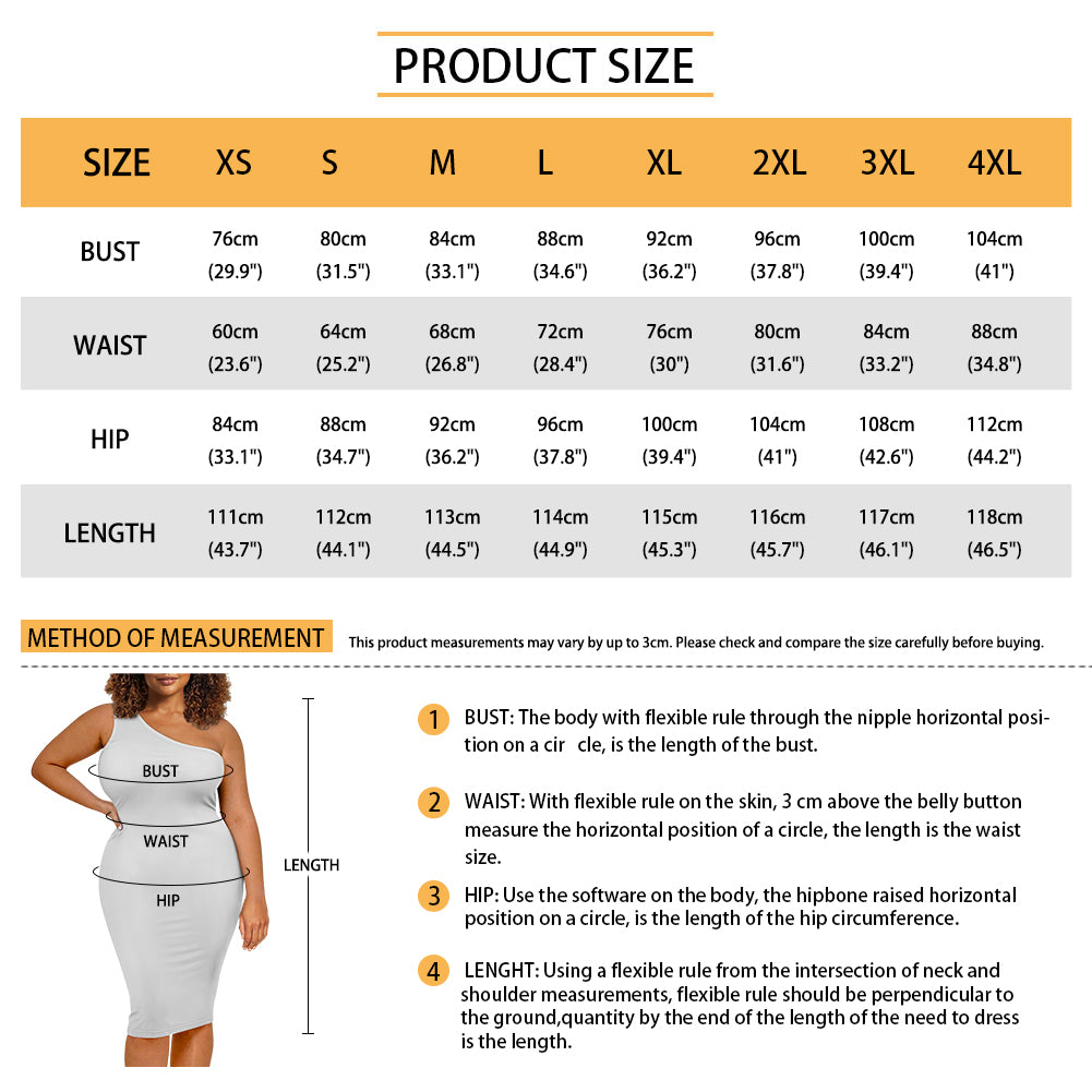 Discover Elegance: Luxtrini's One-Shoulder Slim Dress - Floral