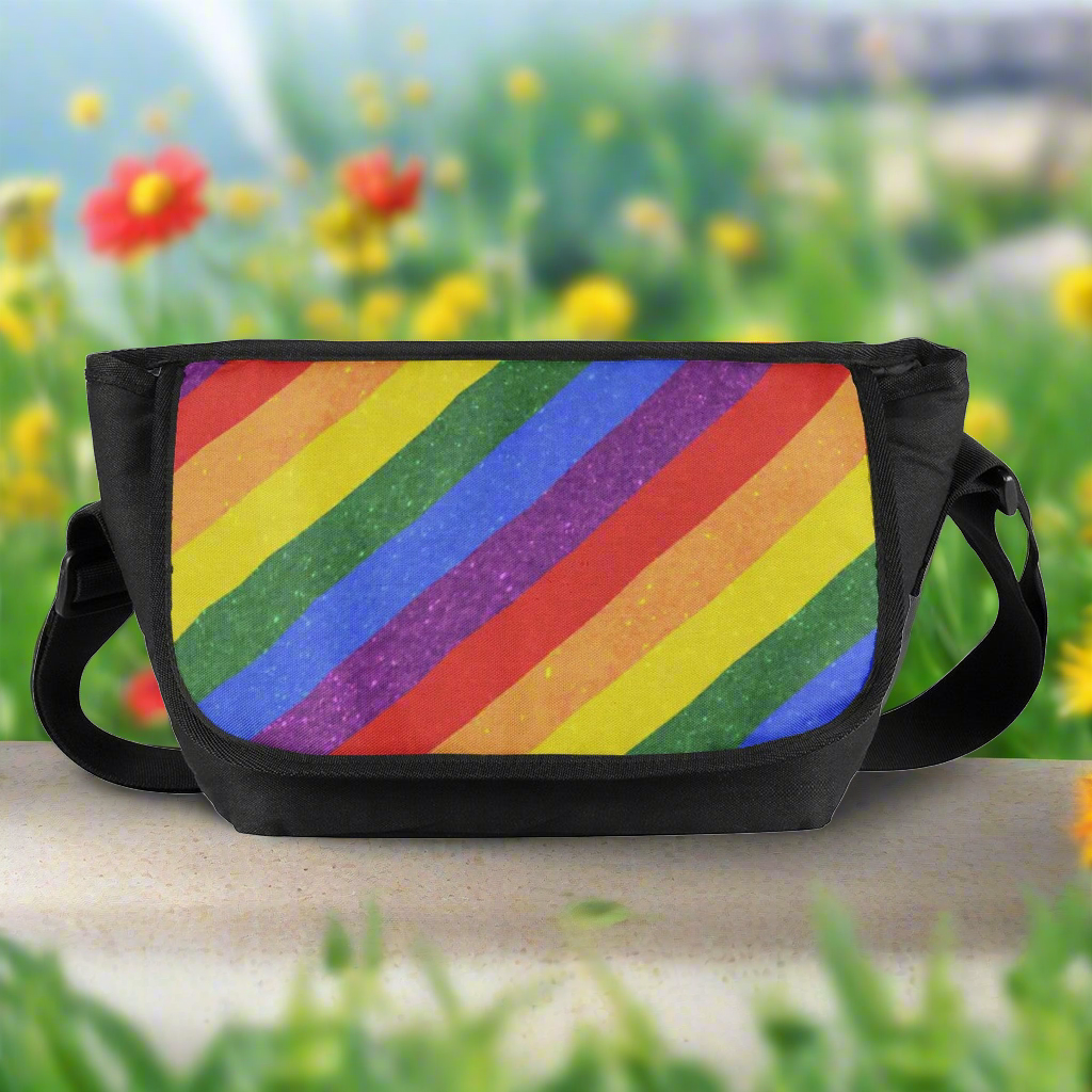 LGBTQ Pride Flag Messenger Bags