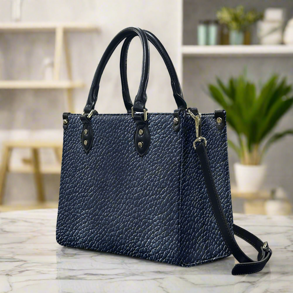 Sophisticated Carry: The Grain Series Women's PU Leather Twill Handbag