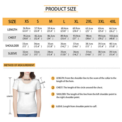 Women's round neck short sleeve T-shirt