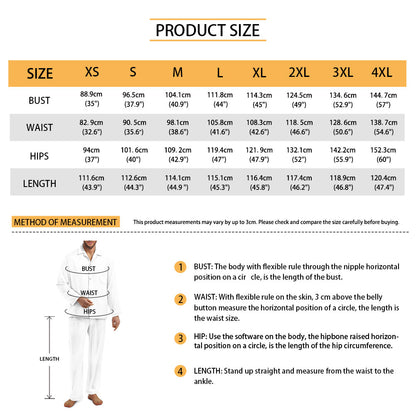 Unveil the Spectrum of Comfort: Luxtrini's Rainbow Men's Button Pajamas