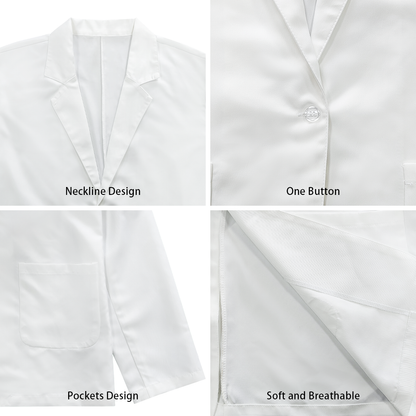 LGBTQ-Friendly Rainbow Polka Dot Ladies Casual Blazer by Luxtrini