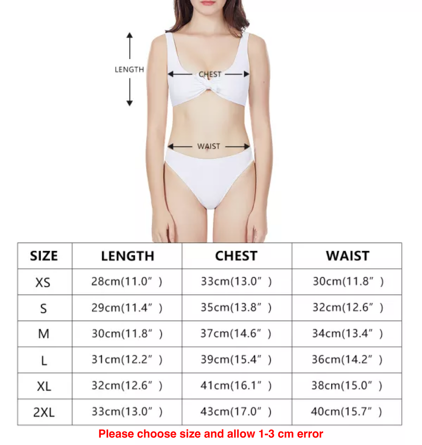 Bees and Sunflowers Women's Bow Front Bikinis Swimsuit