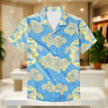 Vintage Men's Hawaiian Shirt | Men's Aloha Shirt