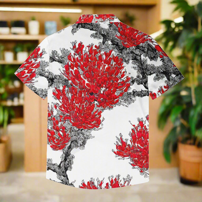 Vintage Men's Hawaiian Shirt | Men's Aloha Shirt