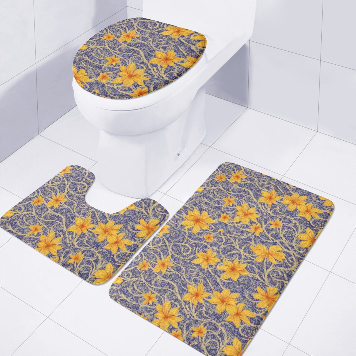 Jasmine Toilet Three Pieces Set