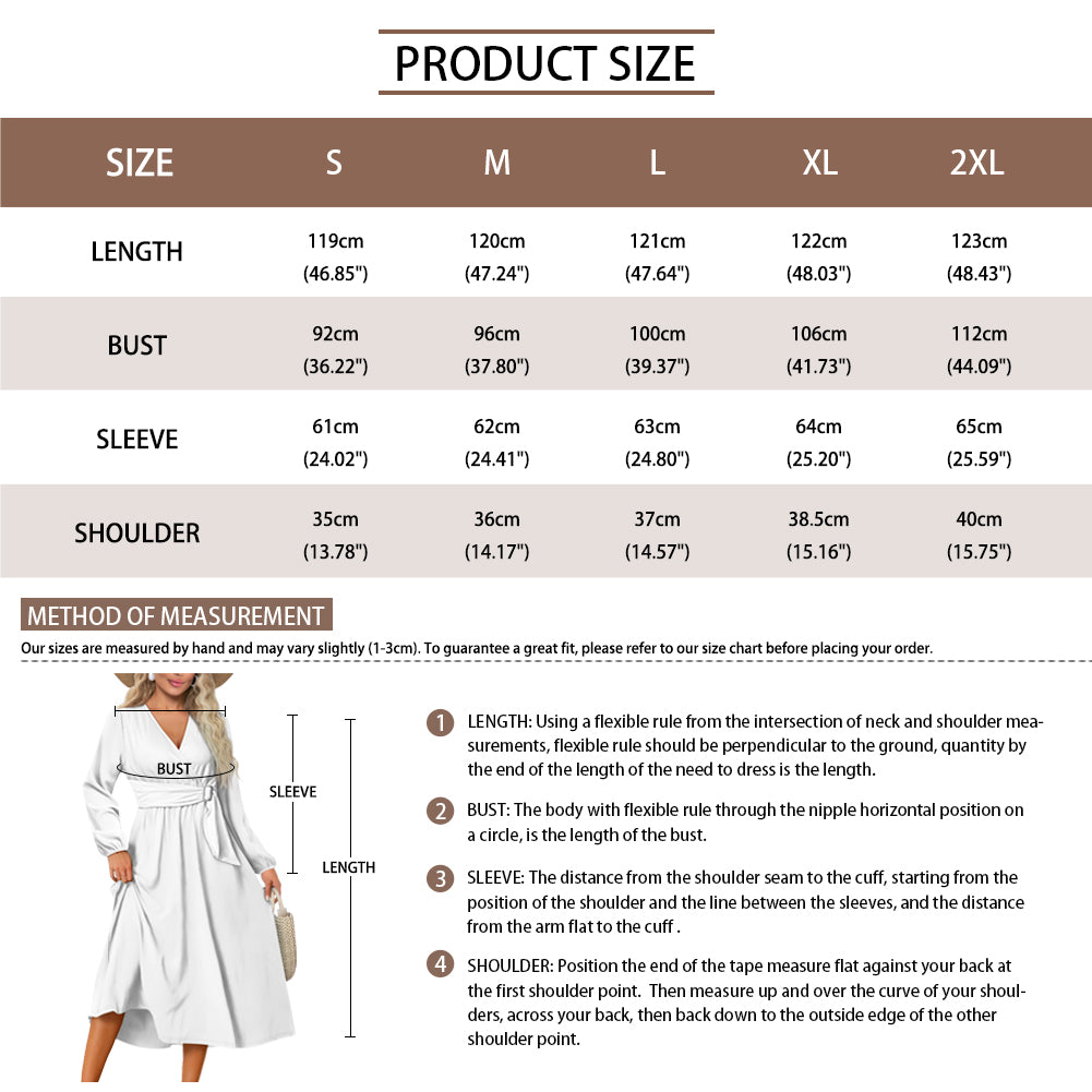 Waist Long Sleeve Tie Dress