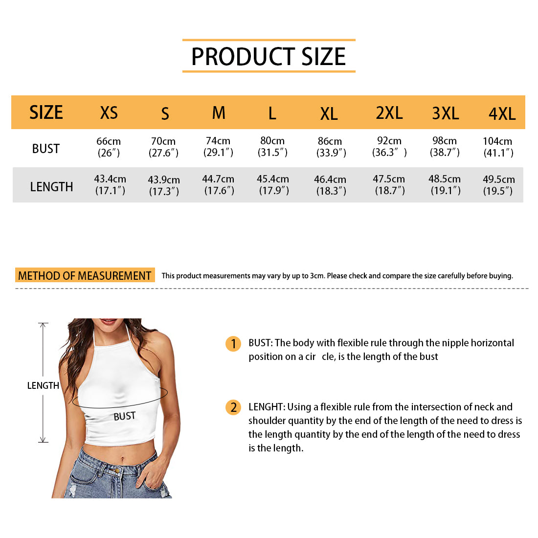 All-Over Print Women's Halter Top With Backless