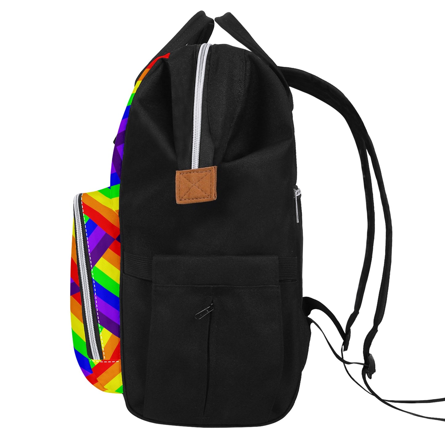 Rainbow Weave Diaper Bag