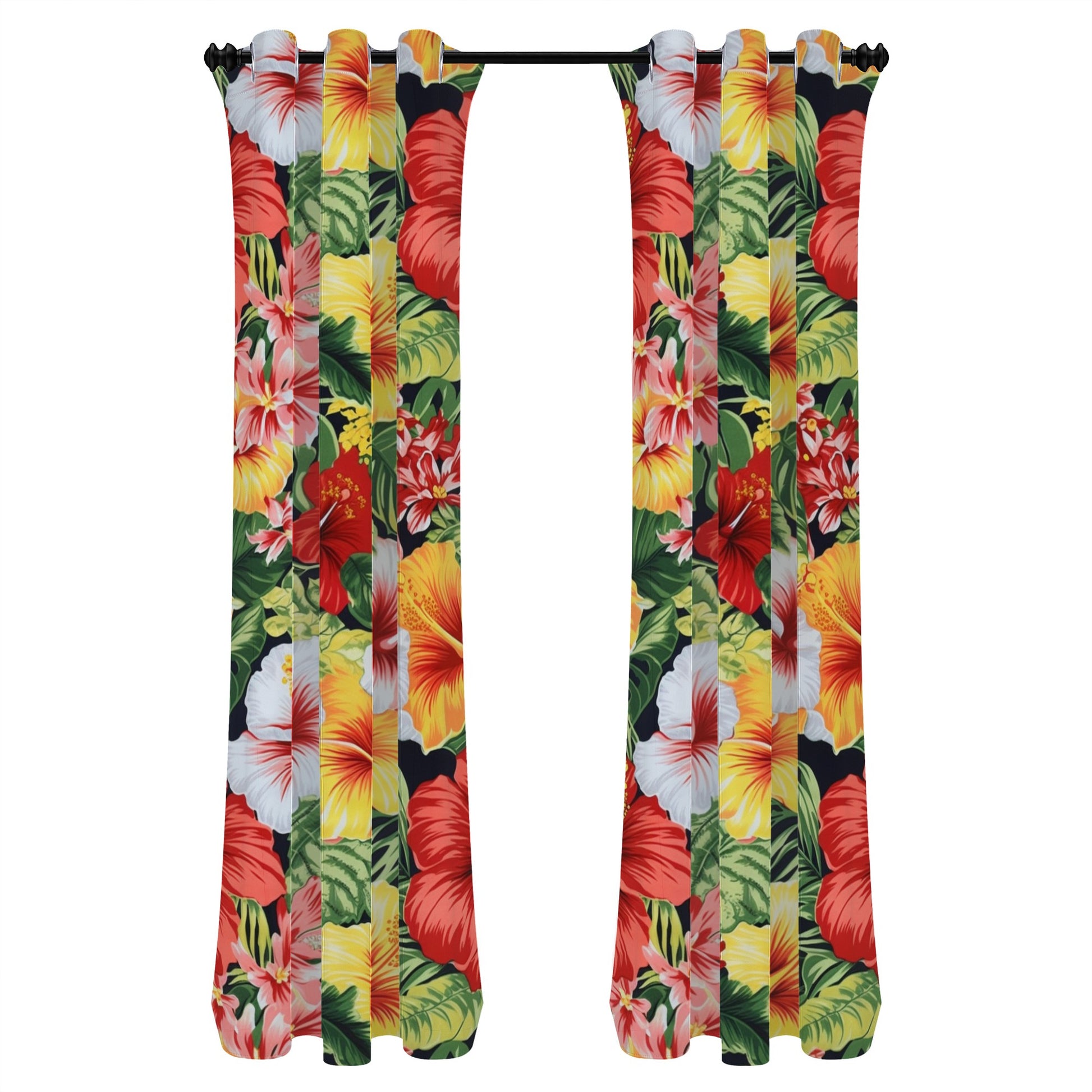 Hibiscus Drapes