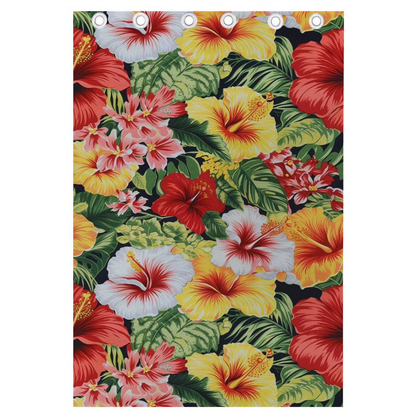 Hibiscus Drapes