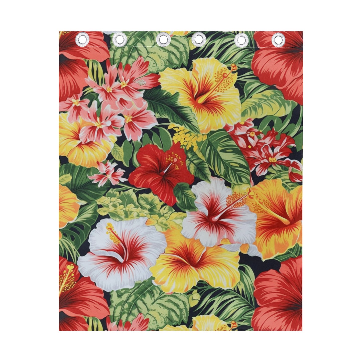 Hibiscus Drapes