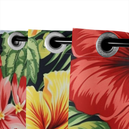 Hibiscus Drapes