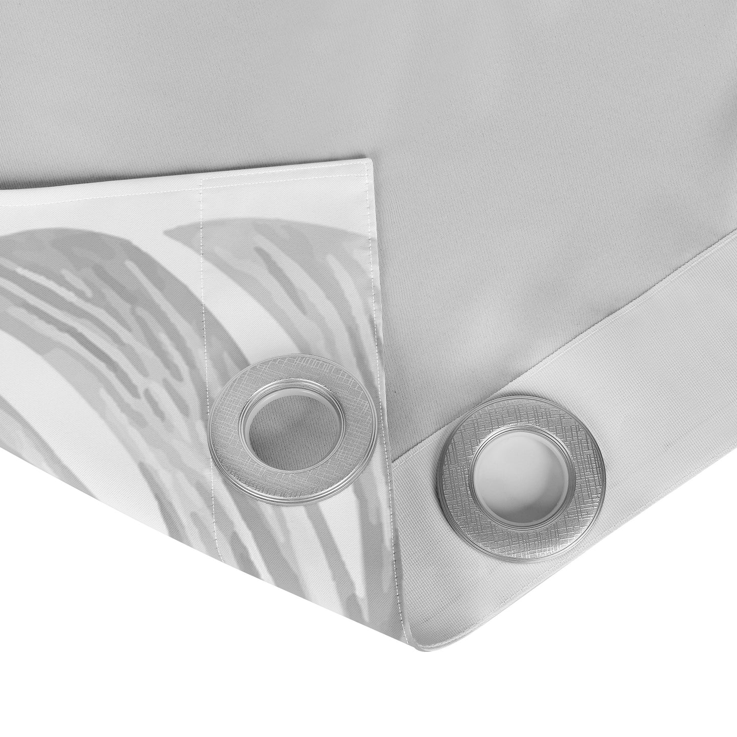 White Monstera Curtains - Short