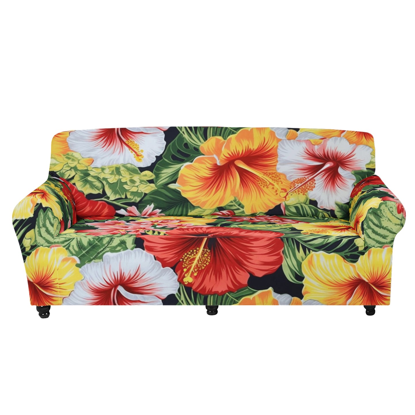 Hibiscus Sofa Protector Cover L Size