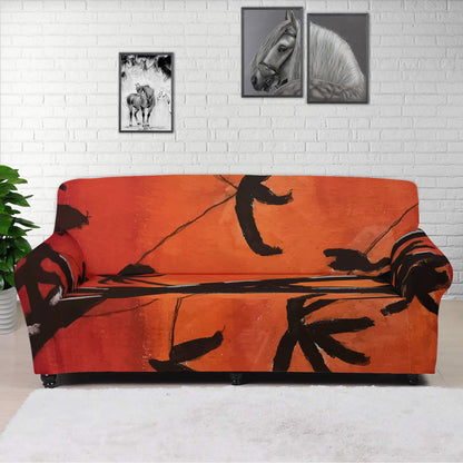 Bamboo at Sunset Sofa Protector Cover L Size