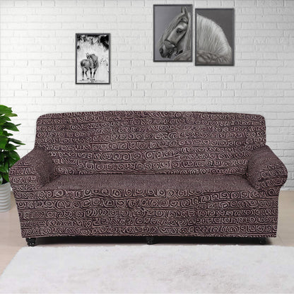 African Ethnic Mudcloth Sofa Protector Cover L Size