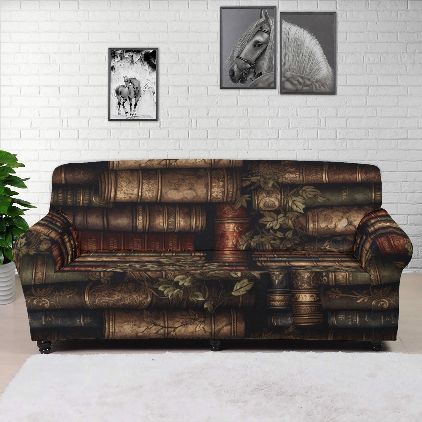 The Librarian Sofa Protector Cover L Size